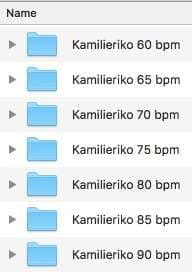 Eniaria Kamilieriko Speeds