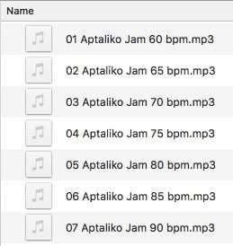 JAM PACK APTALIKO SPEEDS