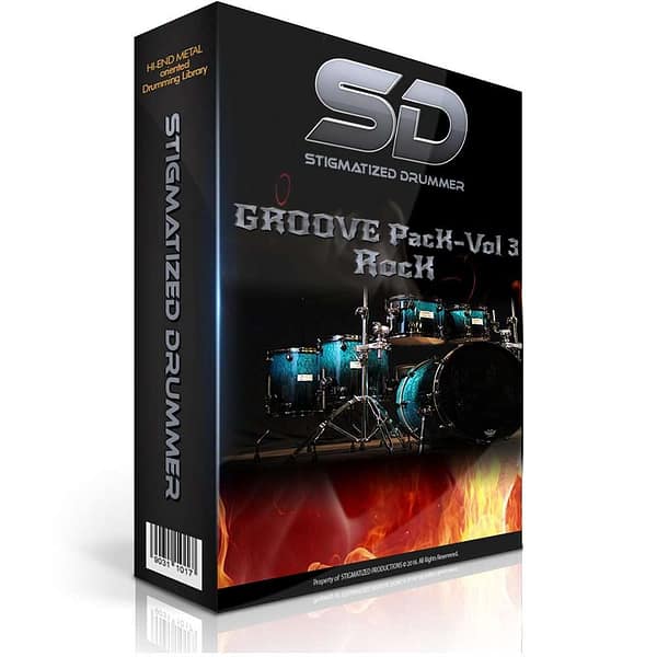 Stigmatized Drummer Groove Pack Vol 3 Rock Cart