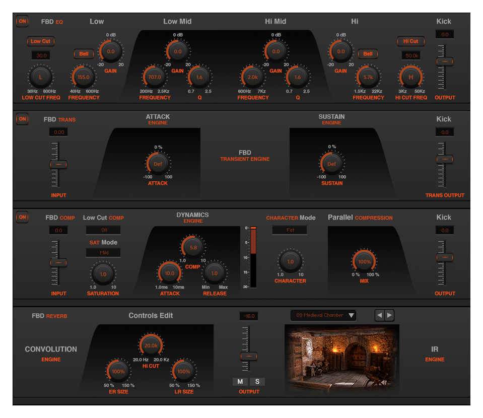Fotis Benardo Drums Mixer Effects