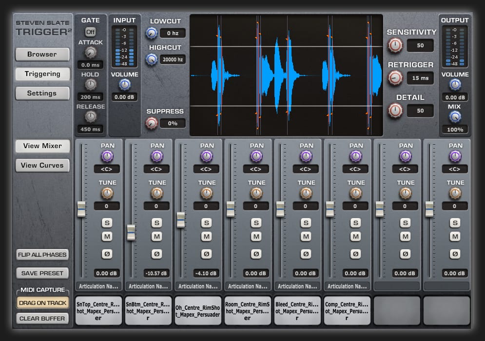 Fotis Benardo Drum Samples Slate Trigger 2